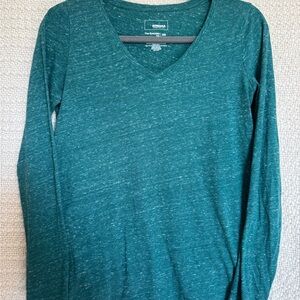 Sonoma Women's Deep Teal Long Sleeve Tee